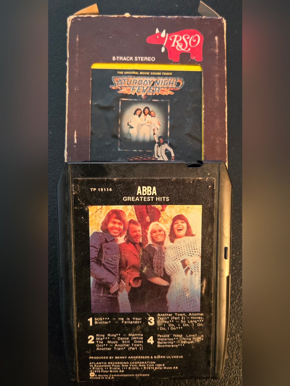 Two Greatest Hits 8-Track Tape - Black